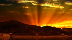 Sunrise-Behind-the-Mountains